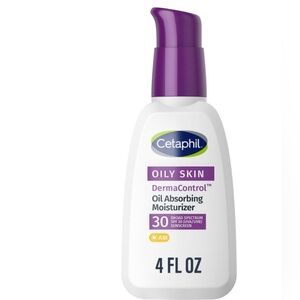 Cetaphil Dermacontrol
Oil Absorbing Face Moisturizer with SPF 30-
4 F OZ